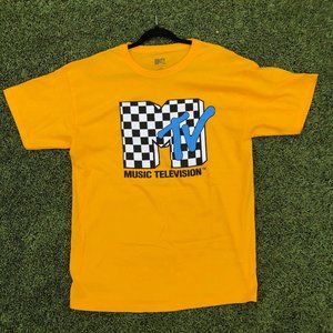 MTV Y2k Retro Shirt Yellow